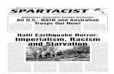 Haiti Earthquake· Horror: Imperialism, Racism · Haiti Earthquake· Horror: Imperialism, Racism The article below is reprinted from Workers Van guard (No. 951, 29 January 2010),
