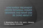 F. Bloetscher, Ph.D., P.E. and L. Simons, Florida Atlantic University … · 2012-06-06 · Water Energy Resources of the United States with Emphasis on Low Head/Low Power Resources(p.