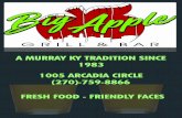 A MURRAY KY TRADITION SINCE 1983 1005 ARCADIA CIRCLE … · Six7.99 Twelve12.99 Eighteen17.99 carrots and celery1.25 Beverages Fountain Drinks 2.19 Sweet or Unsweetened tea 2.19 Coffee