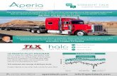 APR181022-Hub-Group-Testimonial-email-R1 · 2020-02-08 · Customer Testimonial "Over the course of our 18-month pilot, we cut the cost of our tire expenditures on Halo-equipped trucks