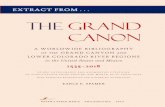 ravensperch.org · 1535 The Grand Canon 2018 PART 8. VERSE GRAND CANYON AND LOWER COLORADO RIVER REGIONS 3702 OVERVIEW. This part contains individually published poems and verse and