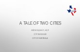 A TALE OF TWO CITIES...a tale of two cities aron kulhavy, aicp city manager. city of huntsville. interstate huntsville. ih-45 corridor • national chains • job growth • retail