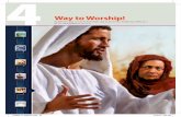 Way to Worship! · “Way to Worship!” CREATE Draw a temple gate with the power text on it. PRAY Praise God for the things He has done in your life. Tuesday READ Read Mark 1:23-28