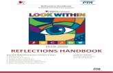 REFLECTIONS HANDBOOK - WSPTA...Nov 19, 2019  · Reflections. Handbook (a National PTA student arts program) 1. Getting Started Where to go for help: Local PTA leaders (part of a council):