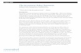 The Investment Policy Statement · The Investment Policy Statement By John S. Griswold, Executive Director, Commonfund Institute and William F. Jarvis, Managing Director, Commonfund