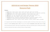 OCR AS Art and Design Themes 2019 Resource Pack AS Art and Design The… · OCR AS Art and Design Themes 2019 Resource Pack Themes: Brown colour · earthy · autumn · nature · leather