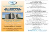 Fortunato Battaglia, PhD ANNUAL WOUND CARE SYMPOSIUM · Wound Care Seminar at NASSAU UNIVERSITY MEDICAL CENTER presents the Continental Breakfast, Lunch, and Refreshments Included!