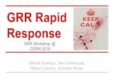 GRR Rapid Response GRR Workshop @ CERN 2018 Miłosz … · “GRR Rapid Response” ... Flow Processing Flows are processed on the Worker(s) Flows can be suspended and stored in the