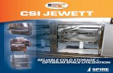 CSI-Jewett - 11x17 brochure print · CSI/Jewett morgue refrigerators and freezers are constructed of the best materials known for this special application. • Exterior fronts are