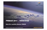 PRIMAR 2017 – WENDWG8 · 2019-04-09 · 2017 Capacity Building • One ENC validation workshops for one PRIMAR member nation. 5 ENC validators were trained. • The 15th PRIMAR
