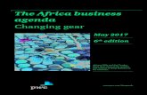 The Africa business agenda - PwC · Searching for growth amid uncertainty PwC 1 17-20365-africa business agenda 2017.indb 1 2017/04/21 2:48 PM