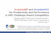 XcalableMP and XcalableACC for Productivity and Performance in … · 2014-11-25 · XcalableMP and XcalableACC for Productivity and Performance in HPC Challenge Award Competition