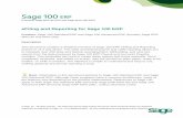 eFiling and Reporting for Sage 100 ERP Year End... · eFiling and Reporting for Sage 100 ERP . Product: Sage 100 Standard ERP and Sage 100 Advanced ERP (formerly Sage ERP MAS 90 and