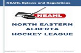 NORTH EASTERN ALBERTA HOCKEY LEAGUEcloud.rampinteractive.com/neahl/files/NEAHL Bylaws 2017.pdf · Zone Chairman (Alberta) has jurisdiction over tournament and exhibition games. The