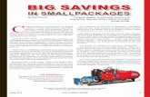 Big SavingS · automation help new boilers deliver increased energy savings New boilers also are space-savers. Modularity is a key design feature of new, more compact, on-demand boiler