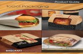 ToGo! Packaging - Novolex · packaging applications. Bagcraft ® is also a leader in sustainability innovation with its EcoCraft brand of flexible foodservice packaging. With a legacy