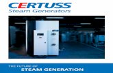THE FUTURE OF STEAM GENERATION - Commercial Productscommercial-products.net/wp-content/uploads/2020/02/Certuss-Stea… · Contents COmpany HisTORy 1 OUR REFEREnCEs 2 HOw iT wORks