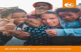 EC CAPE TOWN’S VOLUNTEER PROGRAMME! · Volunteering and learning English Another major benefit of participating in EC Cape Town’s Volunteer Programme is that your English will
