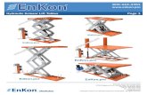 800-444-4351 Hydraulic Scissor Lift …...800-444-4351 Lift Tables Page 3 About Us Simplifying the Manufacturing Process with Scissor Lift Table Systems EnKon Makes It Happen EnKon