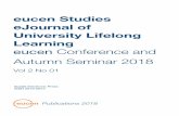 eucen Studies eJournal of University Lifelong eucen ... · Vol 2 No 01 Publications 2018 eucen Electronic Press ISSN 2616-6674 eucen Studies eJournal of University Lifelong Learning