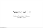 Nuxeo at 10 - Stefane Fermigier · Open Source Libraries • The Open Source Java ecosystem started to grow in the late 90s (Apache) and had a huge boost in the early 00s (Eclipse,