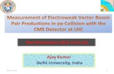 Ajay Kumar Delhi University, Indiaajay/pub_ac/Talks/Users_Meeting_Talk.pdf · Ajay Kumar Delhi University, India 1 New Perspectives 2014, Fermi lab 09 June 2014