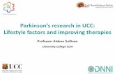 Parkinson’s research in UCC - Dementia Research Network ...dementianetwork.ie/sites/.../parkinsons...sullivan.pdf · •laboratory models for testing disease mechanisms People Therapies