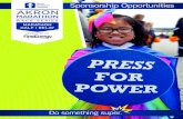 Sponsorship Opportunities - Akron Children's Hospital...Do Something Super! Unmask your inner superhero with a major sponsorship of the world-class 2019 Akron Children’s Hospital