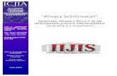 Privacy Schmrivacy - ICJIA€¦  · Web viewThe part concludes with some final remarks about the structure and use of the privacy committee’s final report. A. A word about the