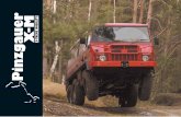 RELIABILITY Vehicle of Choice The new, advanced Pinzgauer X-M (X-treme Mobility) takes the legendary