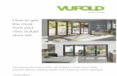 BI-FOLD DOORS€¦ · moisture enters the timber of the doors and frames during the life of the product. Vufold now offer maintenance kits, under the Vufold-sigma brand, which contains