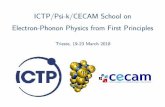 ICTP/Psi-k/CECAM School on Electron-Phonon Physics from ...indico.ictp.it/event/8301/session/97/contribution/538/material/slides/... · Buildbot test-farm Buildbot is a continuous-integration