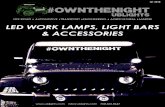 OFF ROAD • AUTOMOTIVE •TRANSPORT •ENGINEERING ......We offer outdoor-ready LED work lights, driving lights, light bars as well as the accessories you need to truly Own The Night