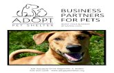 BUSINESS PARTNERS FOR PETS - A.D.O.P.T. Pet Shelter ... Established in 1989, A.D.O.P.T. Pet Shelter