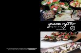 CATERING MENU - GRAM Bistro · CATERING MENU Our full catering selection is available online at  Please contact us for any additional details at 0723 333 509