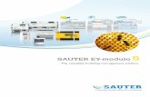 SAUTER EY-modulo 5 · 2019-05-31 · 3 BACnet/IP – the communication protocol for networked building intelligence. SAUTER EY-modulo 5 comprehensively meets all the requirements