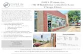 10408 S. Western Ave. 1550 SF Retail Space Available for ......10408 S. Western Ave. 1550 SF Retail Space Available for Lease Chicago, Illinois MARKET HIGHLIGHTS: Beverly Hills/Morgan