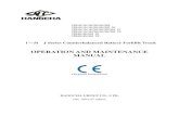 OPERATION AND MAINTENANCE MANUAL - Forklift OÜpildid.forklift.ee/spec_files/spec_5339518cc929271e1.pdf · To ensure safety and exert the truck‟s potential, all the personnel that