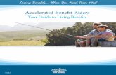 Accelerated Benefit Riders - InsuranceWebX€¦ · 10743 Page 3 of 20 The Accelerated Benefit Riders provide living benefit options for no additional premium.1 For many years, insurance