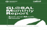 GL BAL Mot Report · 2020-02-10 · Required citation: FAO/eufmd. 2019.Global Monthly Report. Foot-and-Mouth Disease Situation - October 2019.Rome, FAO. The designations employed