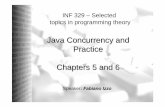 Java Concurrency and Practice Chapters 5 and 6 · 2007-04-20 · 5.2.1 – ConcurrentHashMap ConcurrentHashMap is a replacement for synchronized hash-based Map implementations. It