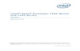 Intel Xeon Processor 7200 Series and 7300 Series · Notice: The Intel® Xeon® Processor 7200 Series and 7300 Series may contain design defects or errors known as errata which may
