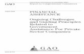 GAO-10-719 Financial Assisstance: Ongoing Challenges and ...The recent financial crisis resulted in a wide-ranging federal response that included providing extraordinary assistance