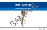 Social Psychology SAMPLE - Amazon S3s3-eu-west-1.amazonaws.com/tutor2u-media/resource-samples/Rese… · tutor2u is the leading provider of support for A Level Psychology Teachers