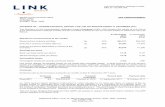 Link Administration Holdings Limited ABN 27 120 964 098 ... · Cents per share Total amount Franked/Unfranked Date of payment Final 2017 8.0 $39,250,933 100% franked 18.10.2017 Final