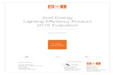 Xcel Energy Lighting Efficiency Product 2018 Evaluation...The Lighting Efficiency Product offers prescriptive and custom rebates to Xcel Energy electric business customers who install