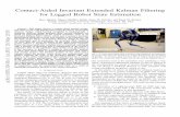 Contact-Aided Invariant Extended Kalman Filtering for Legged … · 2018-05-29 · Contact-Aided Invariant Extended Kalman Filtering for Legged Robot State Estimation Ross Hartley,
