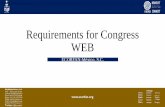 Requirements for Congress WEB - ecorfan.org y Administración p… · 2 Table of Contents Requirements for Congress WEB Main page of the Congress Announcement Message from the Director