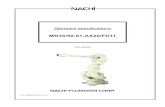 10th edition - Nachi Robotic Systems Inc. · Standard specifications MR35/50-01-AX20/FD11 10th edition 1707, SMREN-022-010, 001