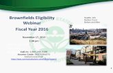 Brownfields Eligibility Seattle, WA Rainier Court Webinar ... · • January 11, 2002 - Small Business Liability Relief and Brownfields Revitalization Act • The Brownfields Law